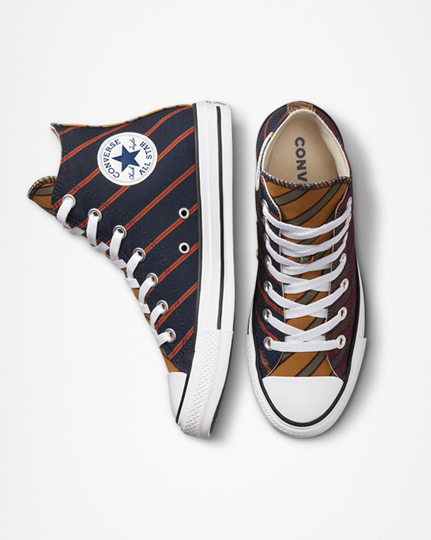 Dámské Boty Vysoké Converse Chuck Taylor All Star Twisted Classics Tmavě Vínové | CZ OBQT45